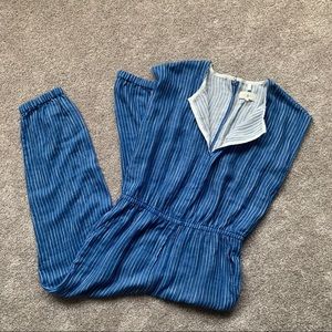 Lou and Grey striped gauze jumpsuit